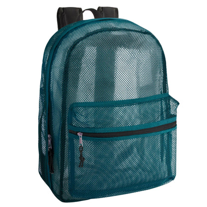 17 Inch Premium Mesh Backpack - 5 Colors