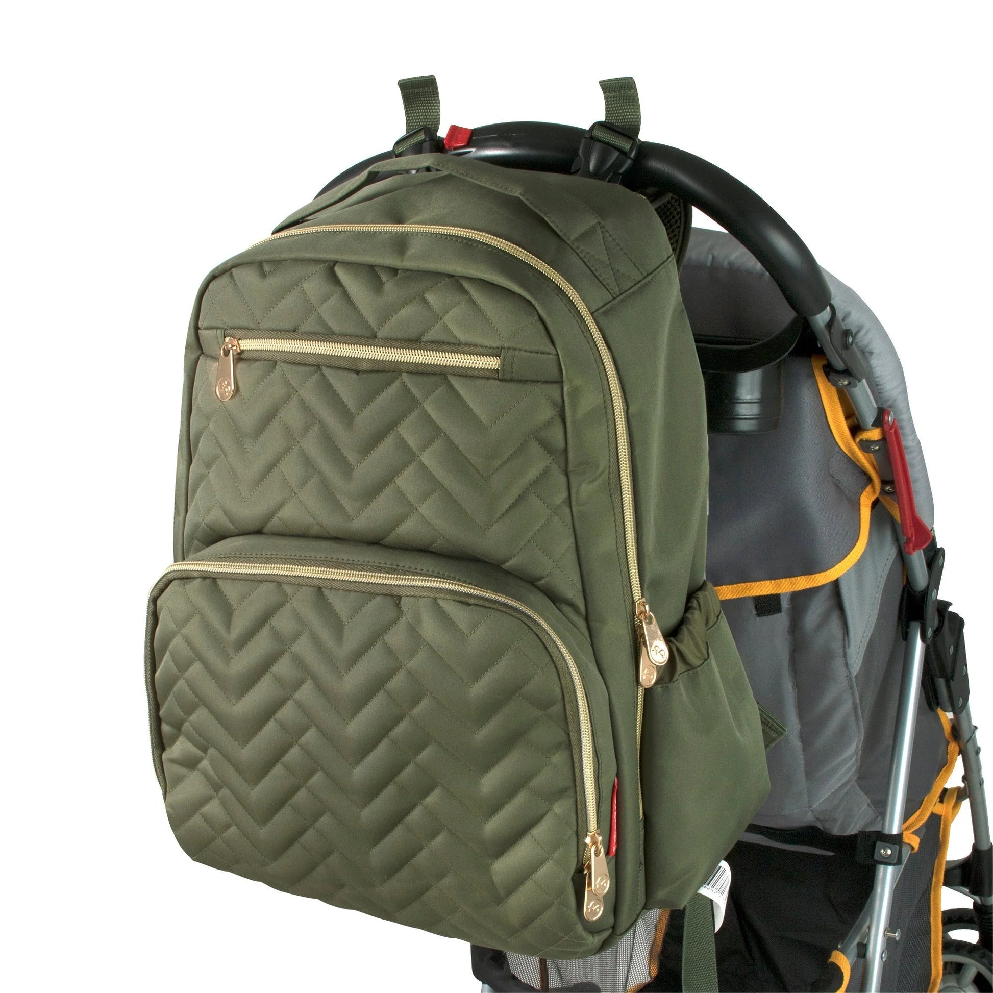 Fisher-Price Signature Morgan Backpack Diaper Bag - Olive