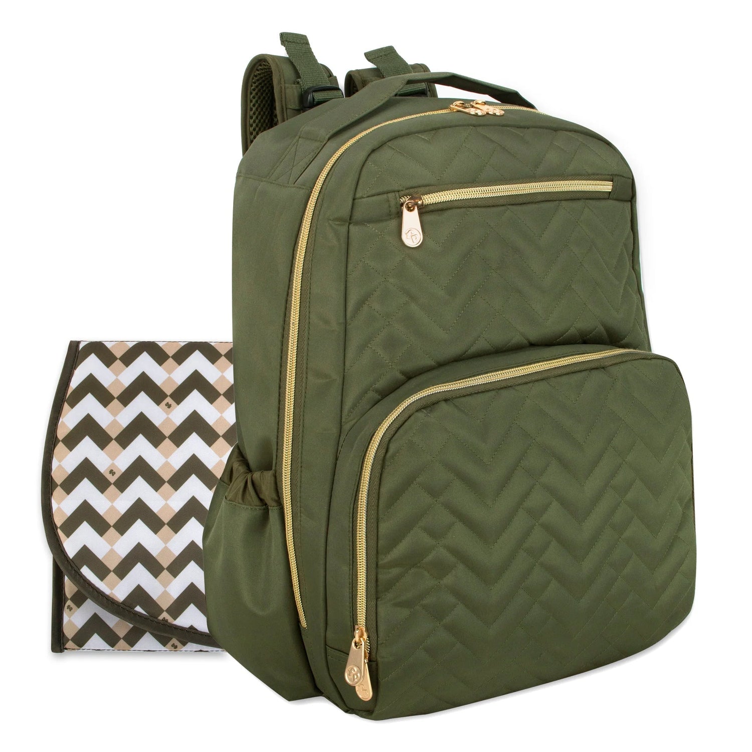 Fisher-Price Signature Morgan Backpack Diaper Bag - Olive