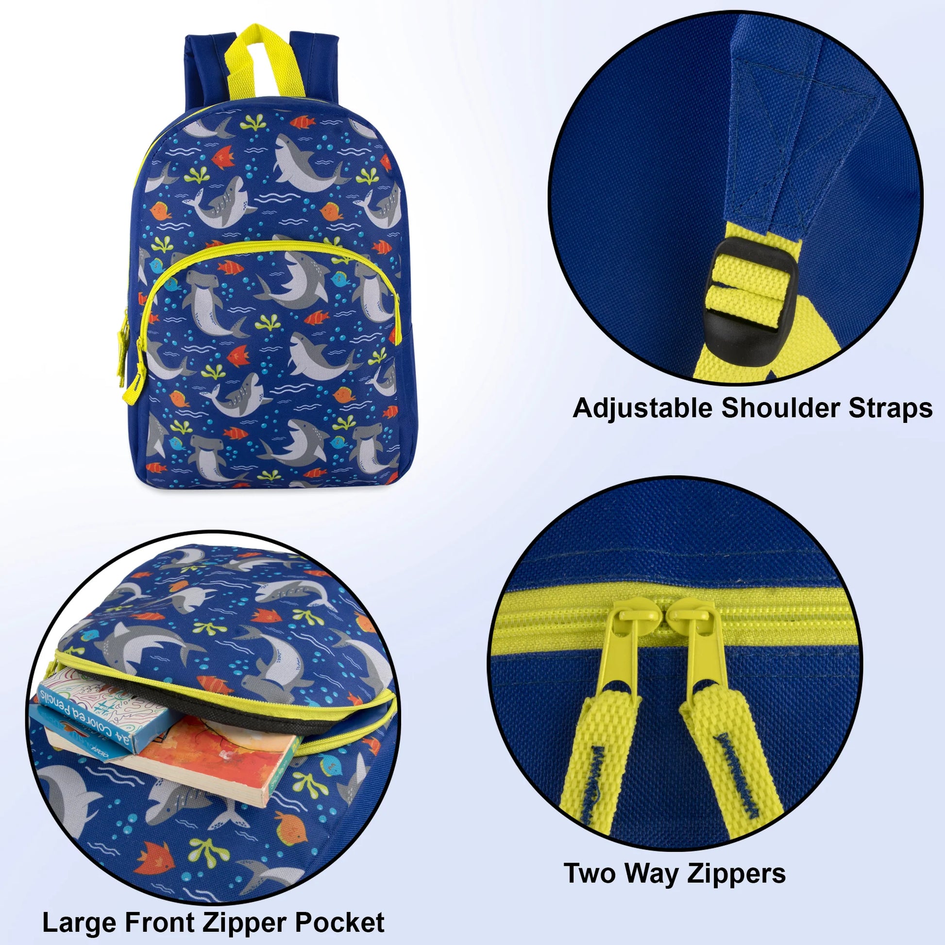 15-Inch Character Backpacks