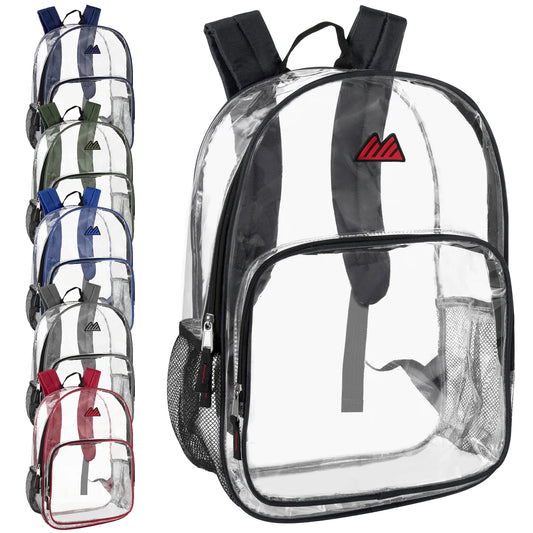 Trailmaker 17 Inch Clear Backpack