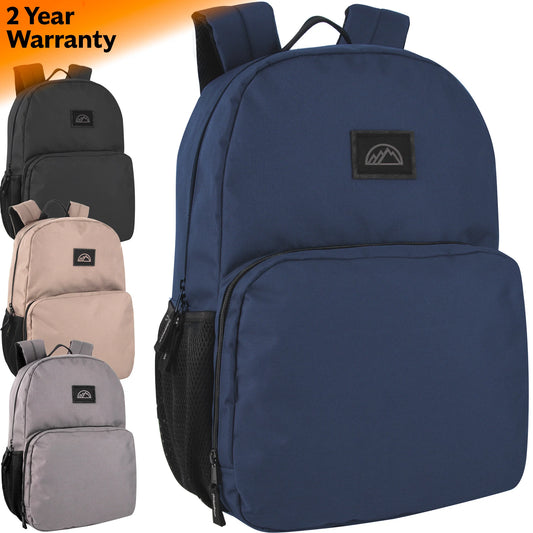 17-Inch Mountain Edge Dome Backpack with Laptop Sleeve - 2 Yr Warranty