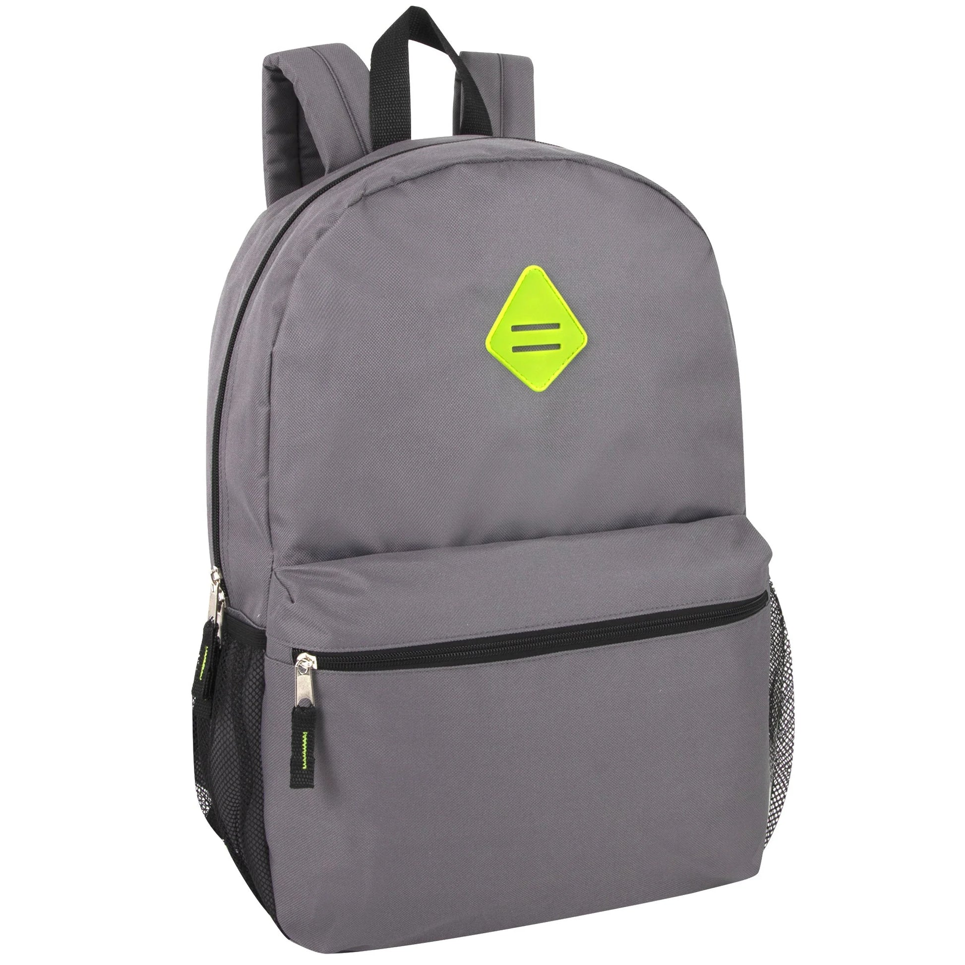 19 Inch Lash Tab Backpack W Side Mesh Pockets - 4 Colors