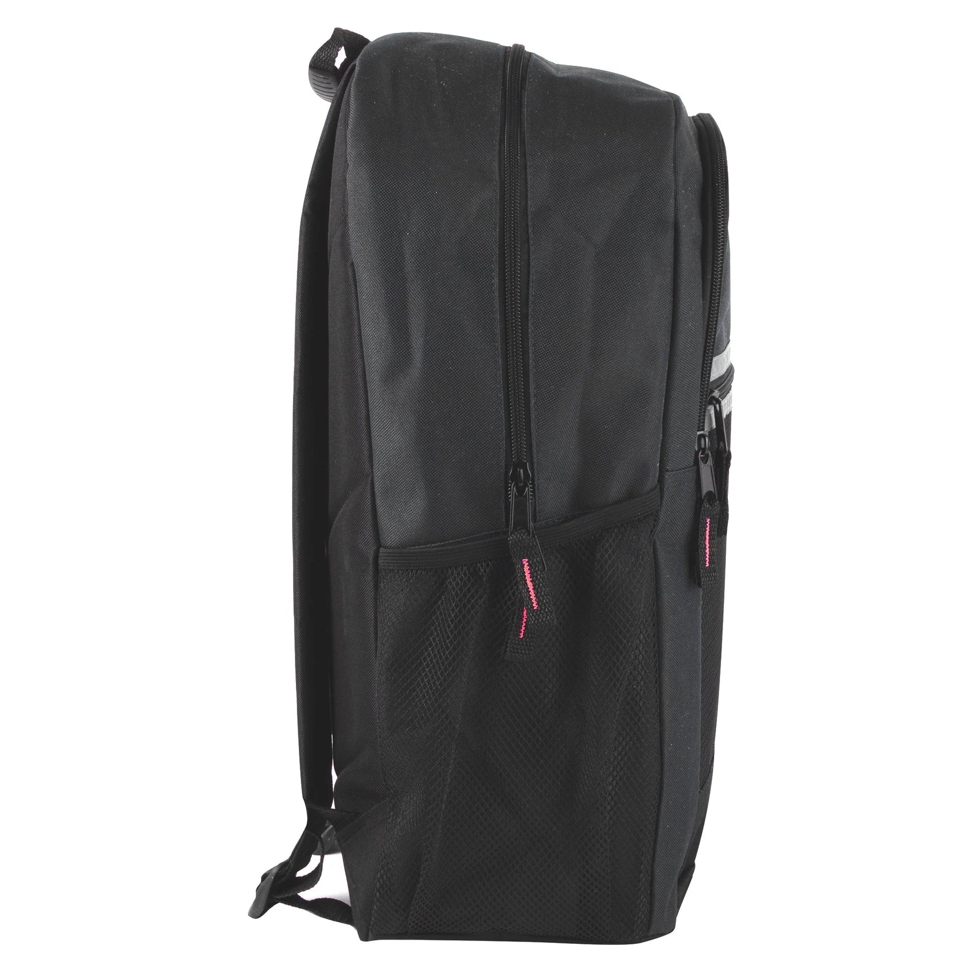 18 Inch Multi-Pocket Reflective Backpack - 5 Colors