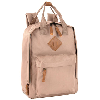 12-Inch Squared Mini Backpack with Twin Handle - 8 Colors