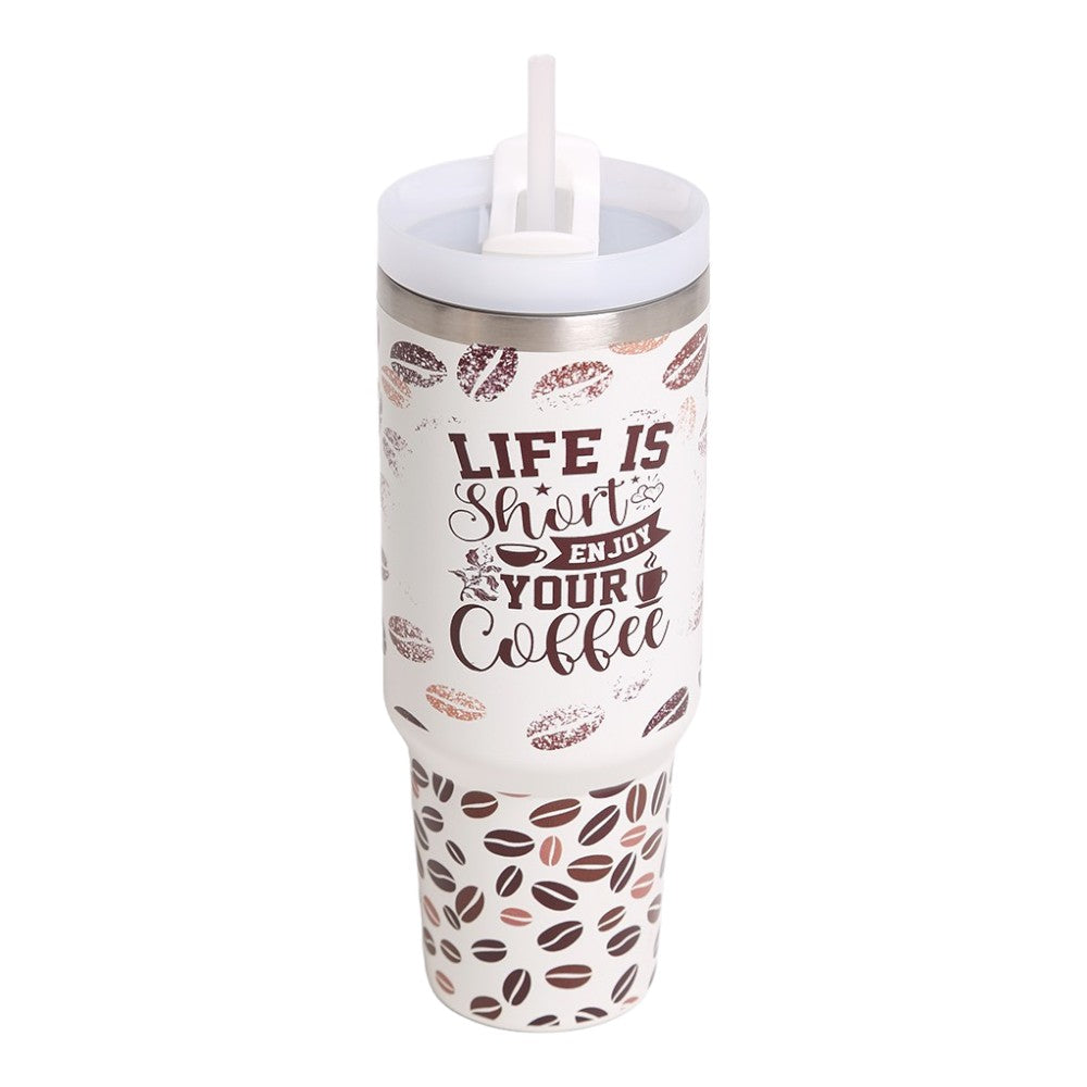 tumbler with straw
