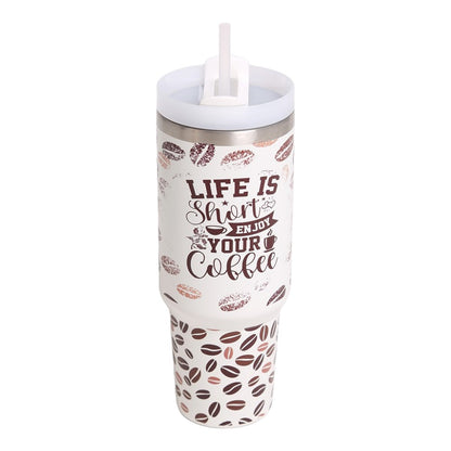 tumbler with straw