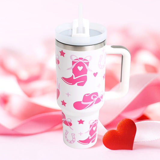 Western Horseshoe 40oz Tumbler