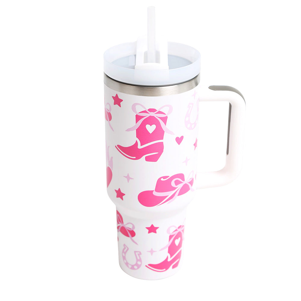 Western Horseshoe 40oz Tumbler