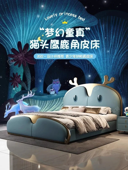 Sex Queen Bed Frames With Headboard Bedroom Furniture (180X200cm)