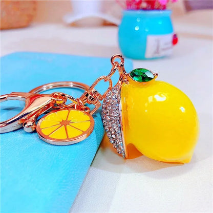 Rhinestone Keychain Wristlet – Sparkling Rhinestone Keychain for Everyday Glam