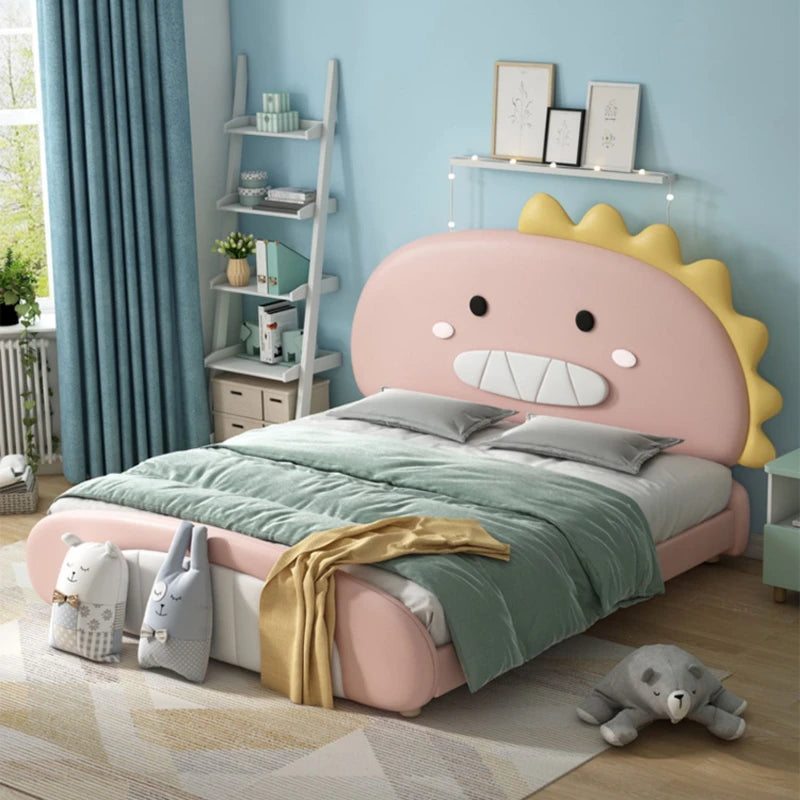 Cute Unique Modern Children's Bed Animal Shape House Light Luxury