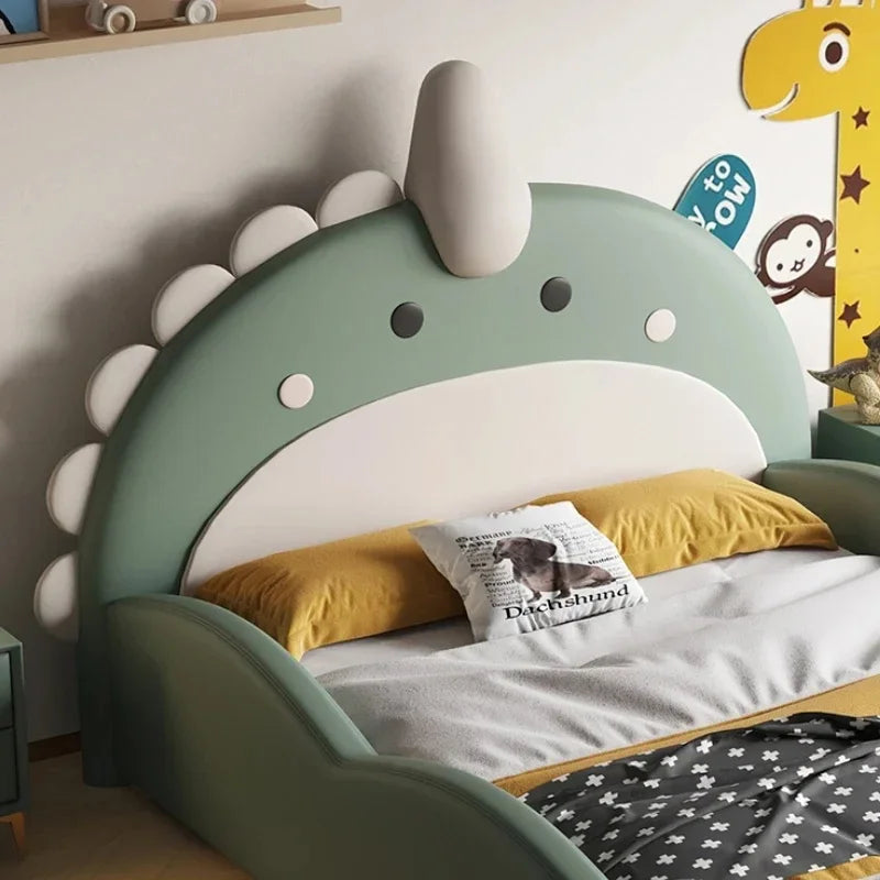 Modern Compact Double Bed Frame for Kids - Luxury Loft Design