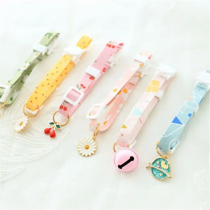 Cute Cat Collar Pet – Adjustable Soft Neck Accessory for Stylish Cats