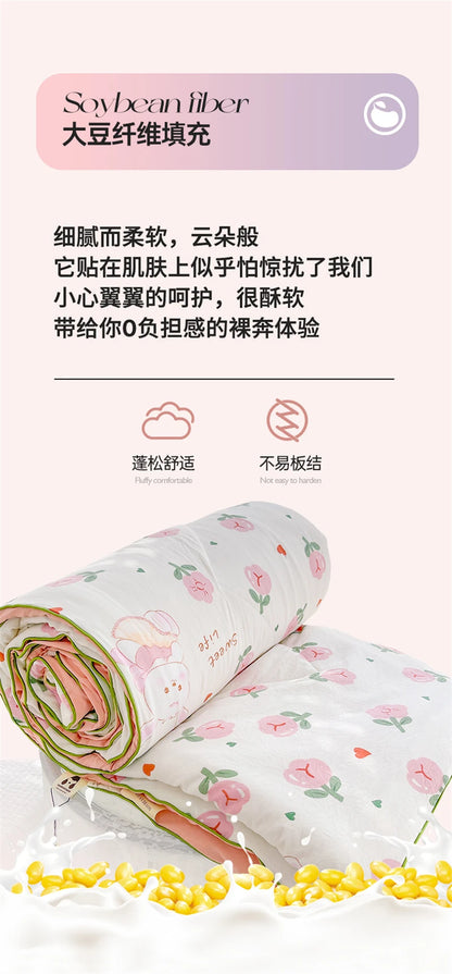 Reversible Quilt Set | Soft Lightweight Bedding with Two-Sided Design