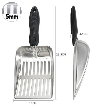 Litter Scoop for Pets – Heavy-Duty & Rust-Resistant Cat Litter Cleaner