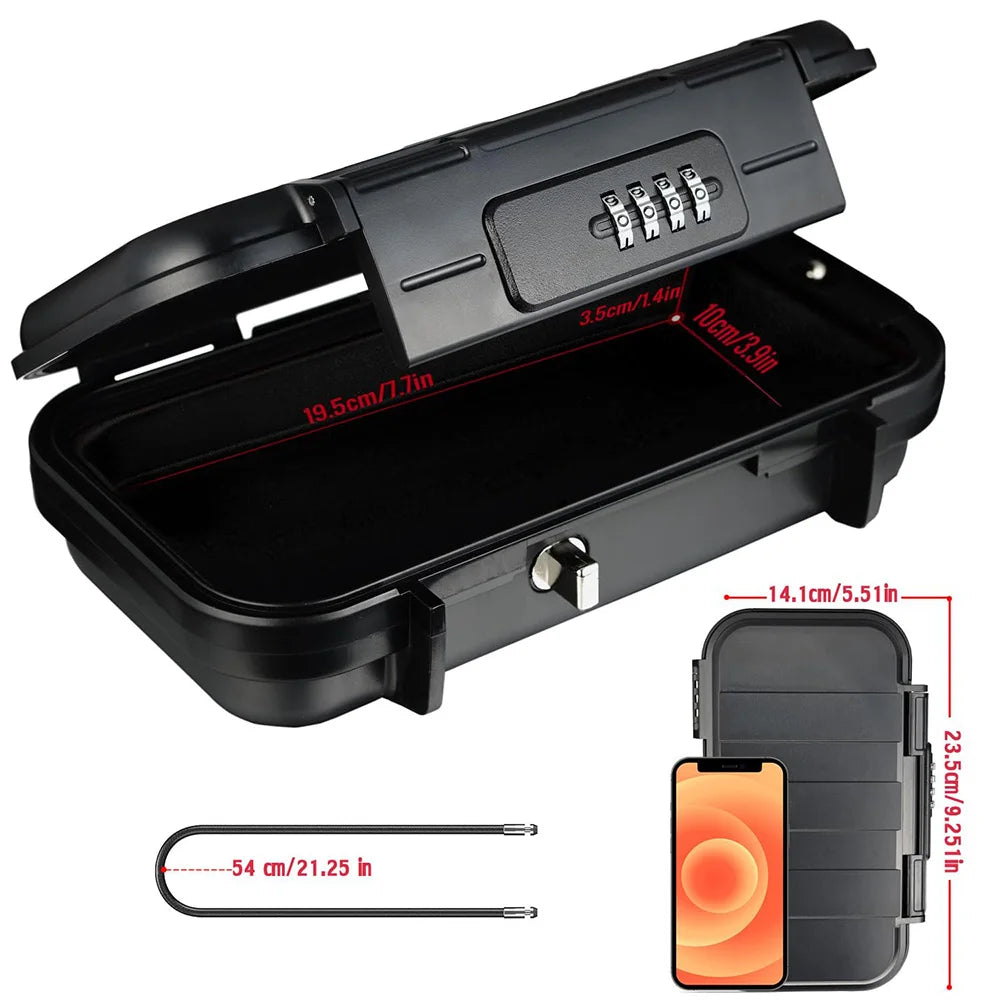 Portable Safe Box Travel Safe Box Security Lockbox
