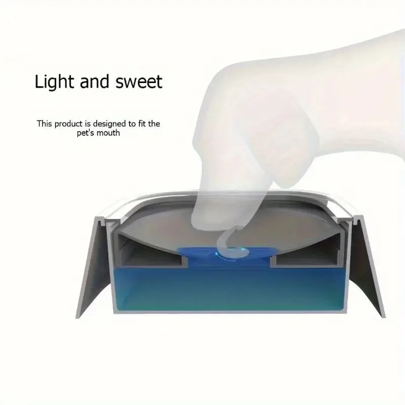 Spill-Proof Pet Water Bowl – No-Mess Drinking Solution for Dogs & Cats