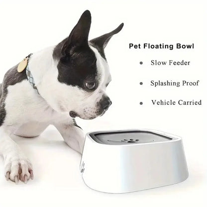 Spill-Proof Pet Water Bowl – No-Mess Drinking Solution for Dogs & Cats