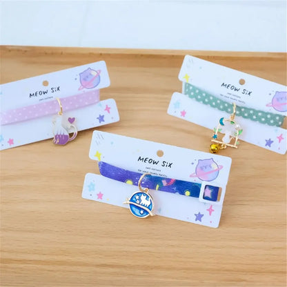 Cute Cat Collar Pet – Adjustable Soft Neck Accessory for Stylish Cats