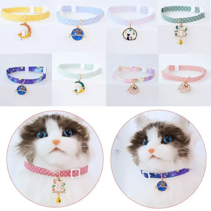 Cute Cat Collar Pet – Adjustable Soft Neck Accessory for Stylish Cats
