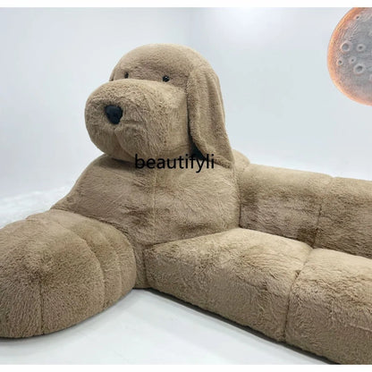 Teddy Dog Animal Sofa Plush Creative Apartment Size