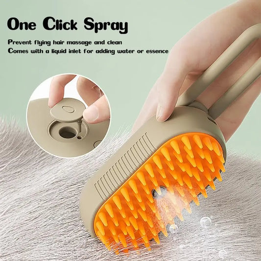 Steamer Brush for pets