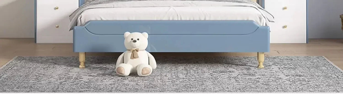 Children's Furniture Children's Bed Boys Single Bed Modern Wood