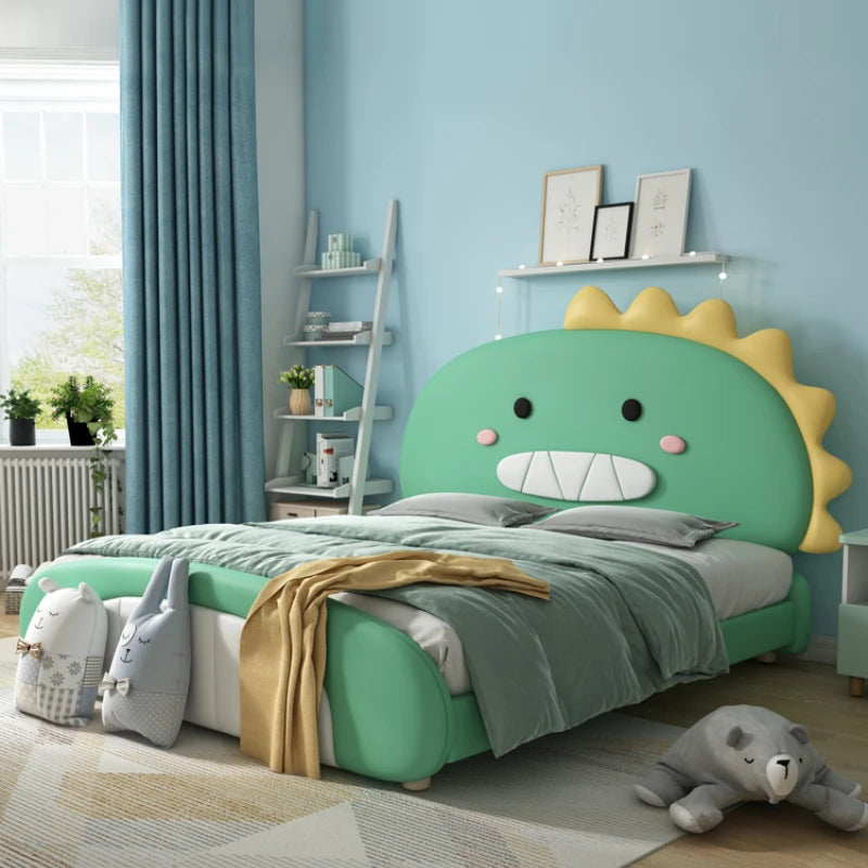 Cute Unique Modern Children's Bed Animal Shape House Light Luxury