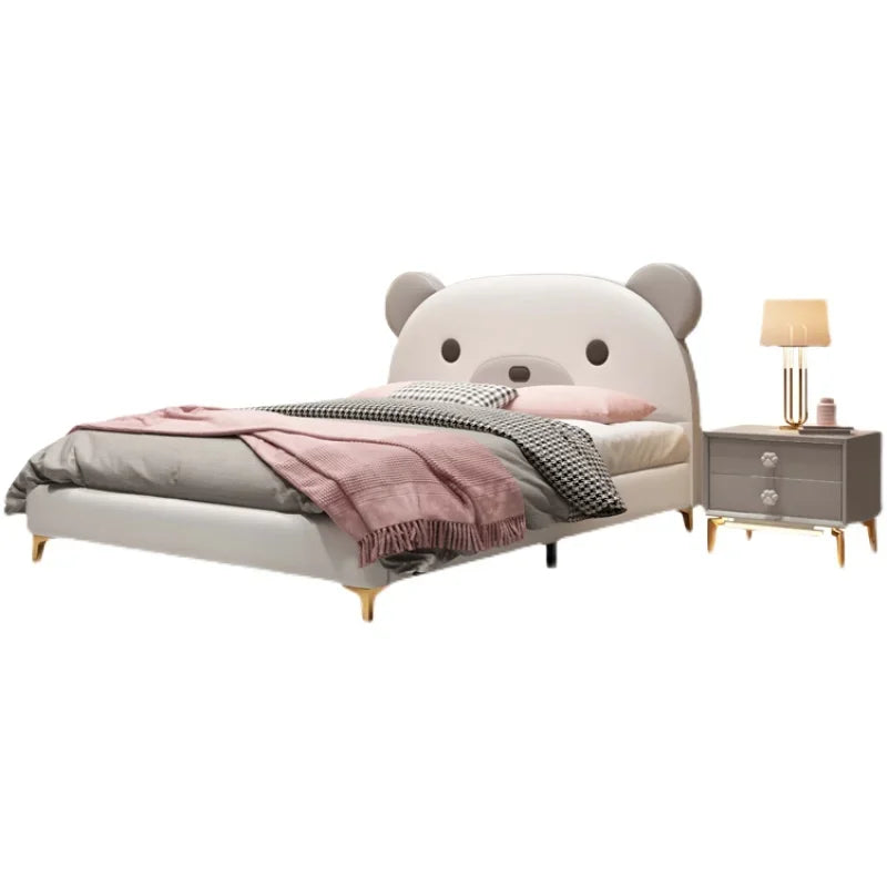 Luxury Beauty Bed Bedroom Double Headboards Modern Design