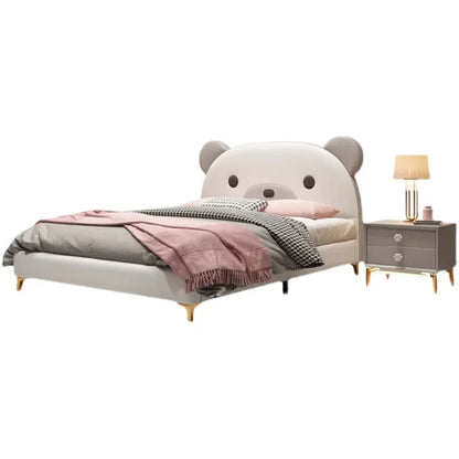 Luxury Beauty Bed Bedroom Double Headboards Modern Design