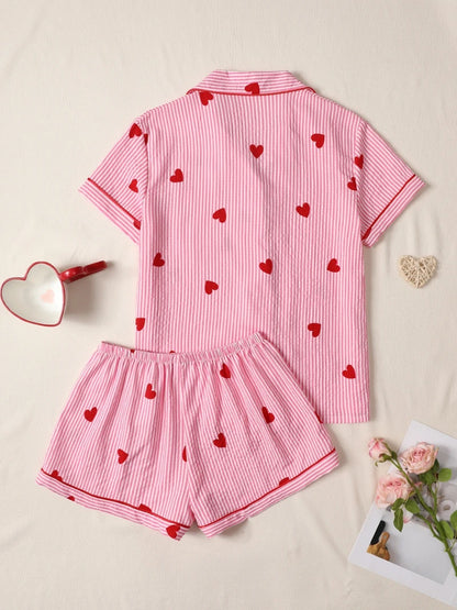 Pink Pajama Set Women – Soft & Stylish Sleepwear for Comfortable Nights
