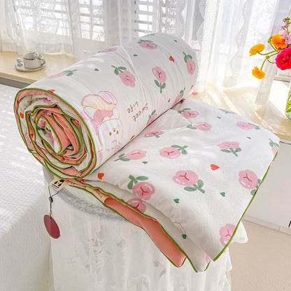Reversible Quilt Set | Soft Lightweight Bedding with Two-Sided Design