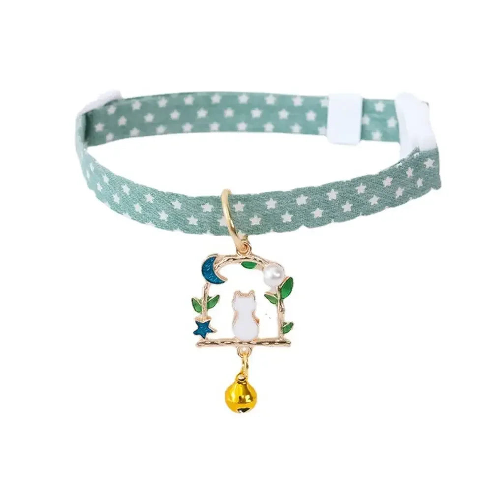 Cute Cat Collar Pet – Adjustable Soft Neck Accessory for Stylish Cats