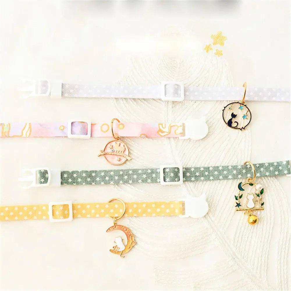 Cute Cat Collar Pet – Adjustable Soft Neck Accessory for Stylish Cats