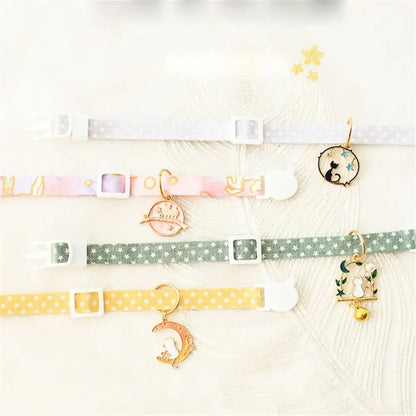 Cute Cat Collar Pet – Adjustable Soft Neck Accessory for Stylish Cats