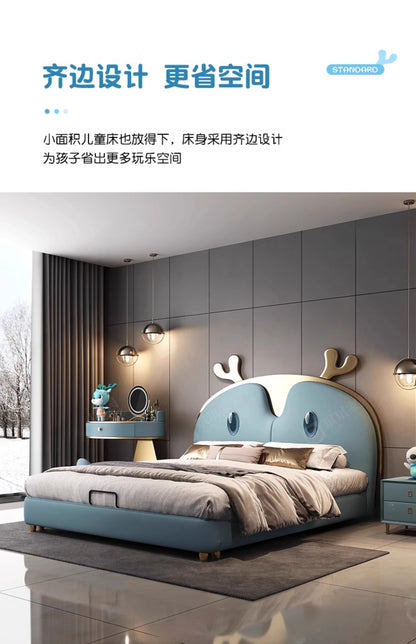 Sex Queen Bed Frames With Headboard Bedroom Furniture (180X200cm)
