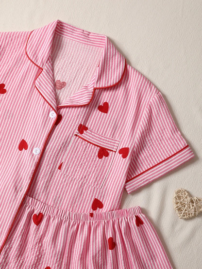 Pink Pajama Set Women – Soft & Stylish Sleepwear for Comfortable Nights
