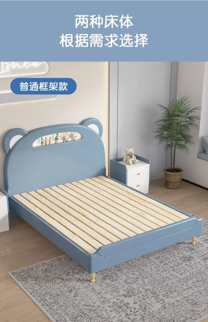 Children's Furniture Children's Bed Boys Single Bed Modern Wood