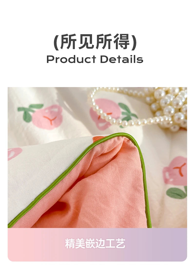 Reversible Quilt Set | Soft Lightweight Bedding with Two-Sided Design