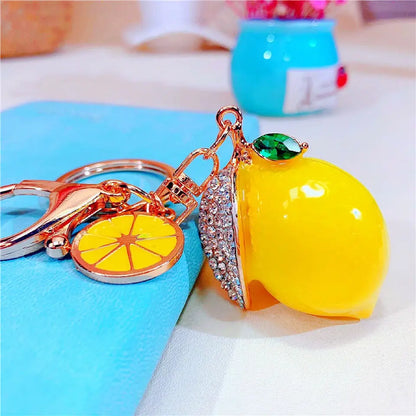 Rhinestone Keychain Wristlet – Sparkling Rhinestone Keychain for Everyday Glam