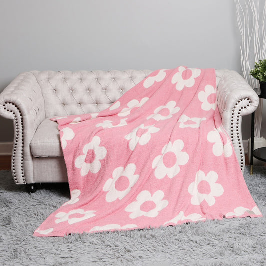 Retro Throw Blanket – Cozy Vintage-Inspired Throw for Couch, Bed & Travel