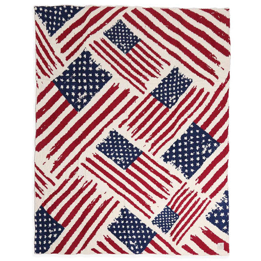 American Flag Blanket