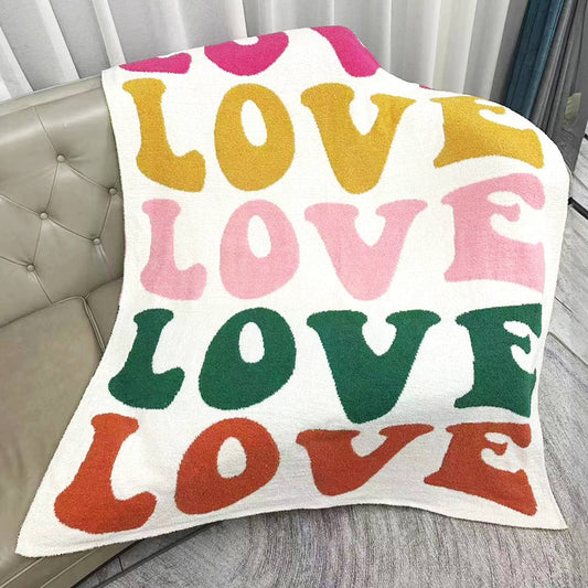 Love Blanket | Reversible Blanket | Reversible Throw Blanket