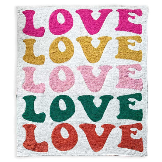 Love Blanket | Reversible Blanket | Reversible Throw Blanket