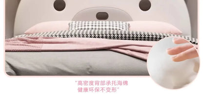 Luxury Beauty Bed Bedroom Double Headboards Modern Design