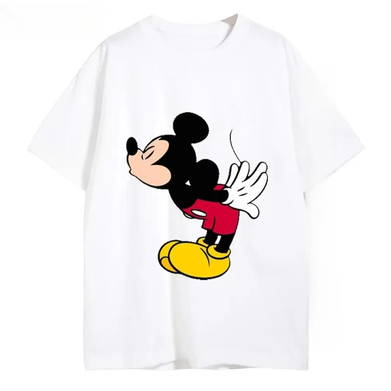 Mickey and Minnie Couple T-shirt: Iconic Disney Love Apparel for Two