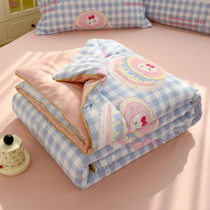 Reversible Quilt Set | Soft Lightweight Bedding with Two-Sided Design