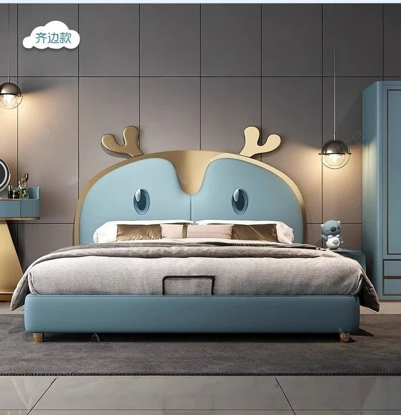 Sex Queen Bed Frames With Headboard Bedroom Furniture (180X200cm)