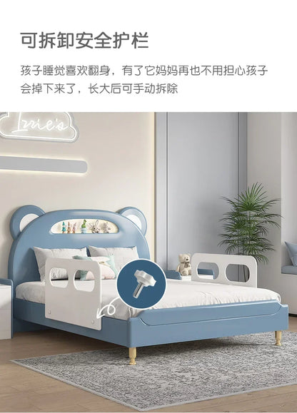 Children's Furniture Children's Bed Boys Single Bed Modern Wood